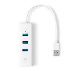 Tp-Link Ue330 Usb 3-Port Hub &Amp; Ethernet Adapt&Ouml;R