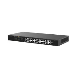 Ruijie Reyee Rg-Es126Fgs-Lp 24-Port 10/100+2X Rj45 /1X1Gbsfp (180W) Poe Rackmoun
